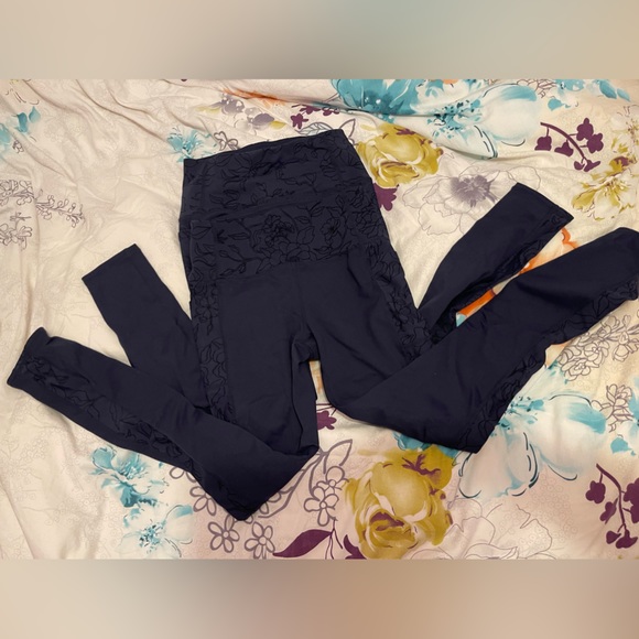NAVY BLUE LEGGINGS - Picture 4 of 4